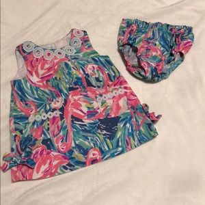 Lily Pulitzer baby girl dress with bottom